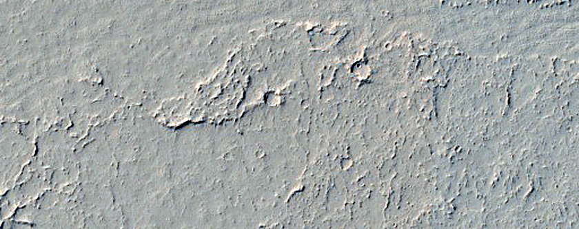 Terrain Sample in Southern Amazonis Planitia