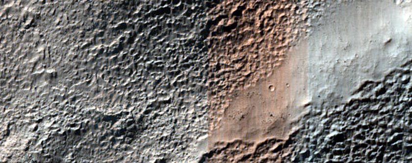 Terrain East of Bjerknes Crater