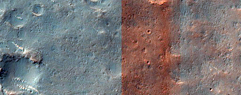 Crater Northeast of Hellas Planitia