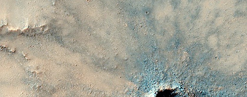Dark Rayed Crater Change Monitoring