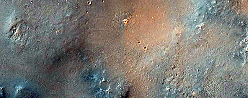 Terrain Northeast of Airy Crater