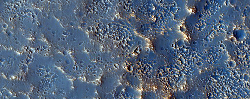 Ridge on Crater Floor