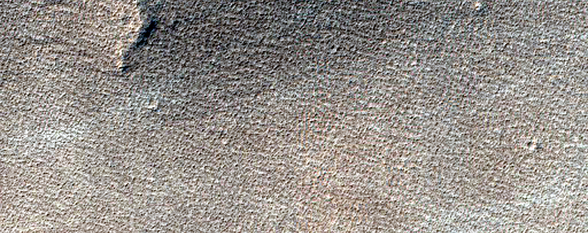 Landforms in Syria Planum