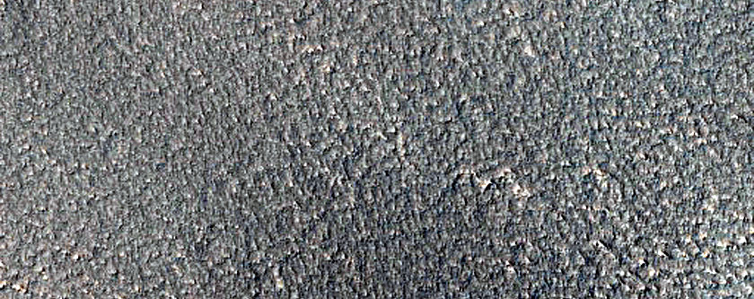 Candidate Recent Impact Site