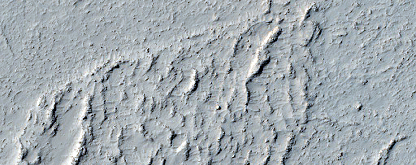 Lava Flows in Eastern Elysium Planitia