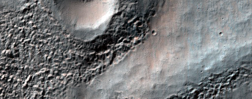 Terrain Northeast of Roseau Crater