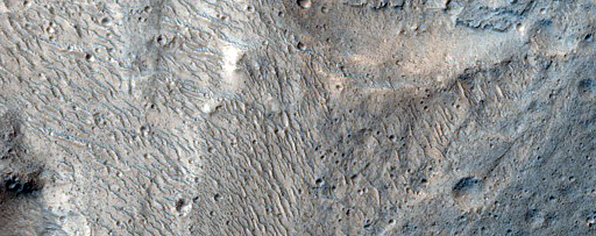 Possible Meander and Cutoff in Hypanis Valles System