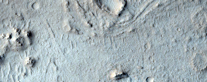 Northern Mid-Latitude Crater