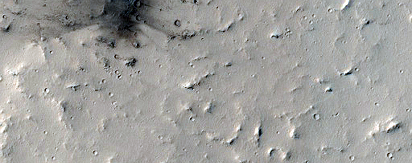Candidate Recent Impact Site