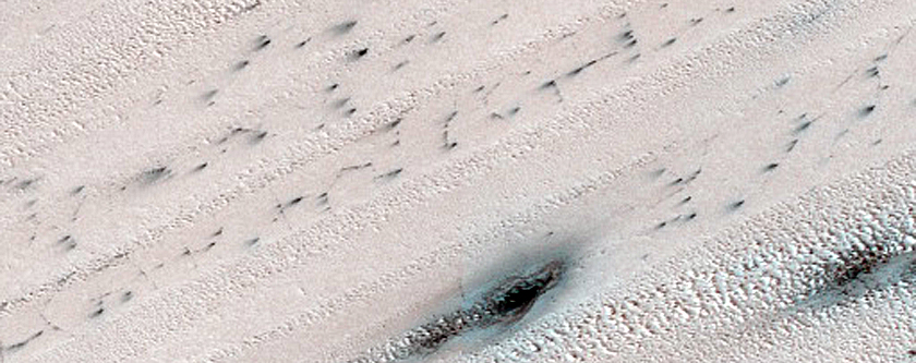 Chasma Boreale Terrain Sample