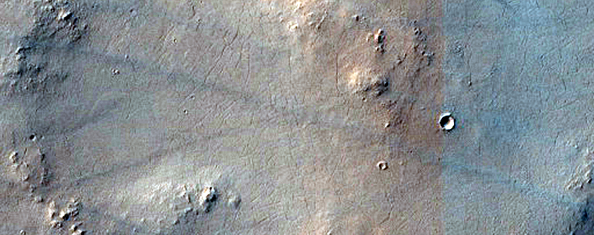 Candidate Recent Impact Site