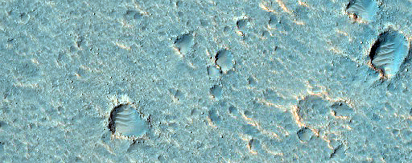 Candidate Recent Impact Site