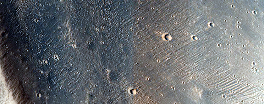 Kasei Valles Scarps and Terraces