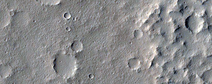 Candidate Recent Impact Site