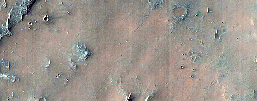 Candidate Recent Impact Site