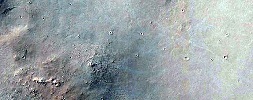 Candidate Recent Impact Site