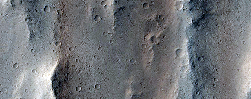 Recent Impact Site in Sacra Sulci