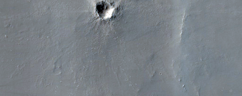 Candidate Recent Impact Site