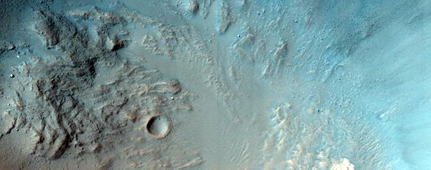 Rayed Crater in Chryse Planitia