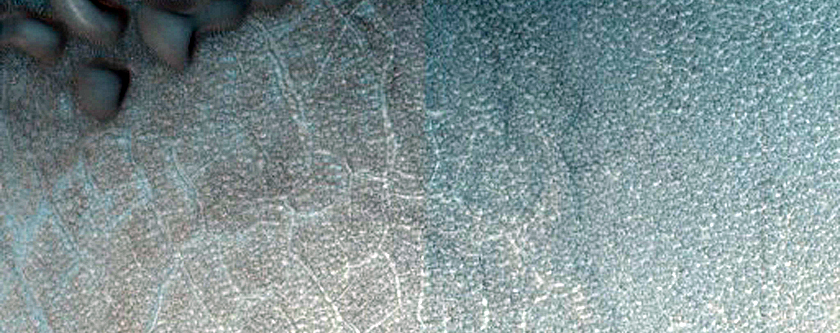 Dune Monitoring in Northern Mid-Latitude Crater
