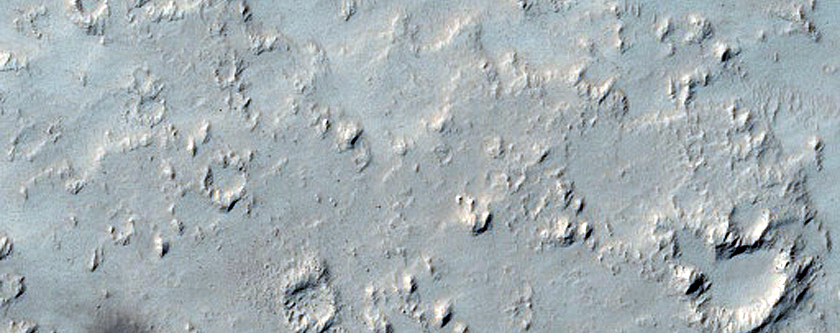 Candidate Recent Impact Site