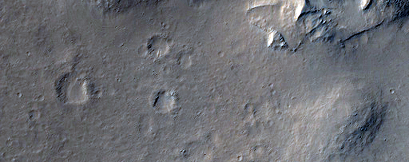 Mounds in Amazonis Planitia