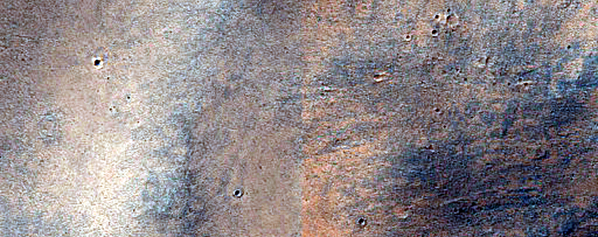 Channel in Valley in Sinus Sabaeus