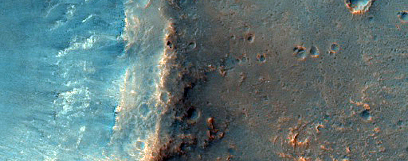 Distinct Crater Wall Layers in Oxia Planum