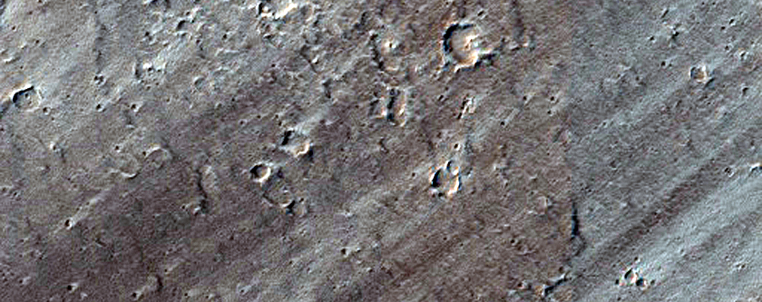 Terrain East of Ascraeus Mons
