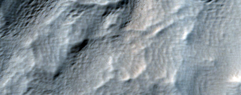 Portion of Giant Lobe Off Arsia Mons West Flank