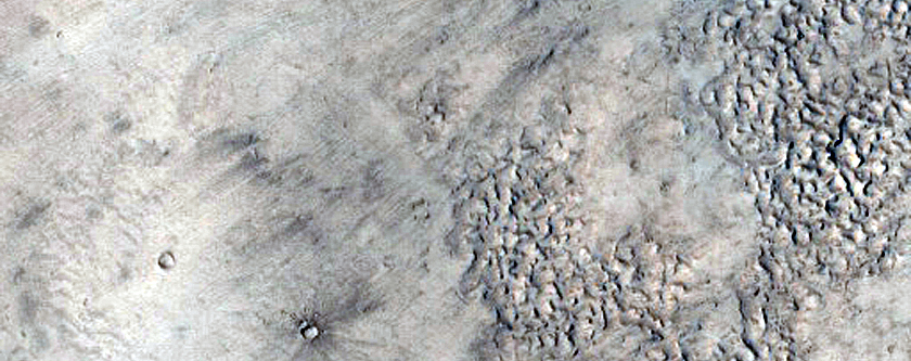 Terrain North of Focas Crater