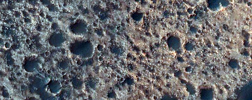 Eolian Change Detection in Trouvelot Crater