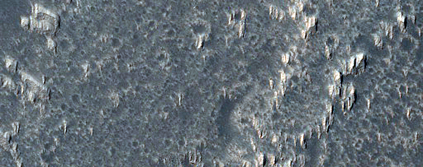 Daedalia Planum Terrain Sample