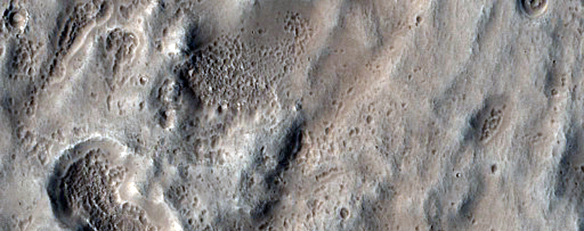 Terrain North of Granicus Valles