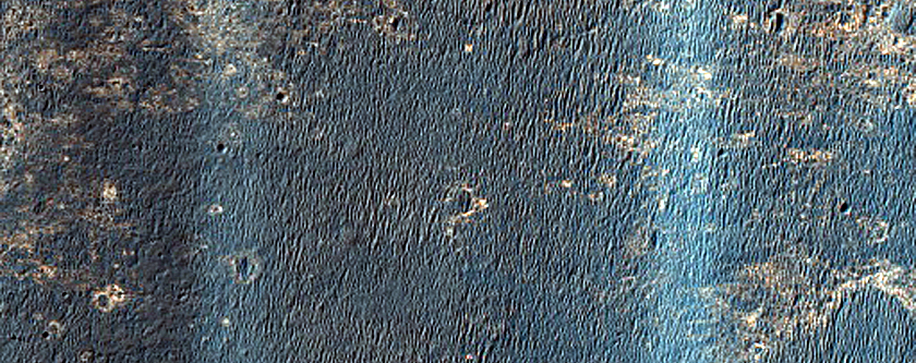 Opportunity Rover Position