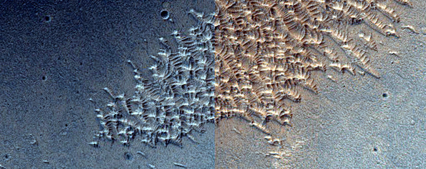 Terrain Northeast of Pollack Crater