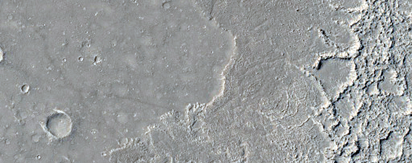 Athabasca Valles Lava Margin