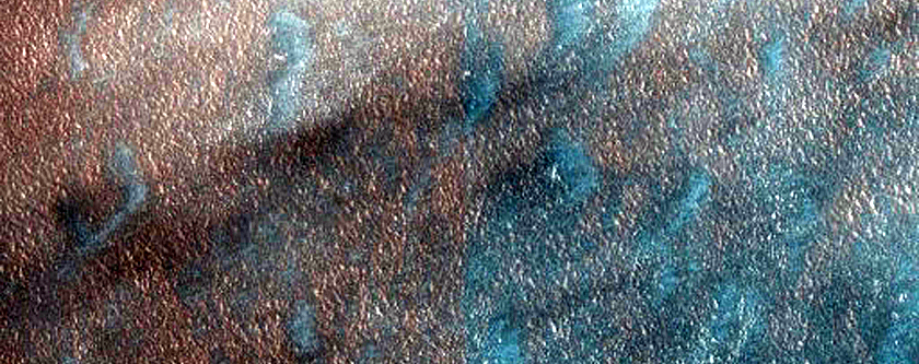 West Chasma Boreale Linear Dunes