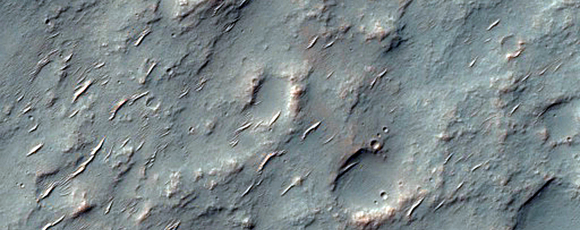 Channel South of Huygens Crater