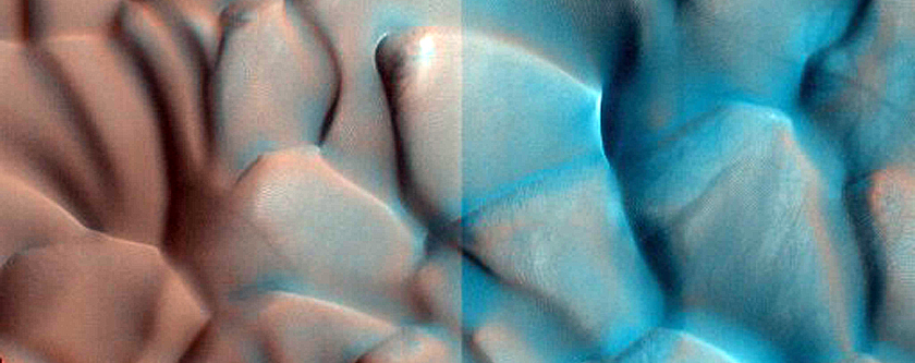 Dune Monitoring in Crater