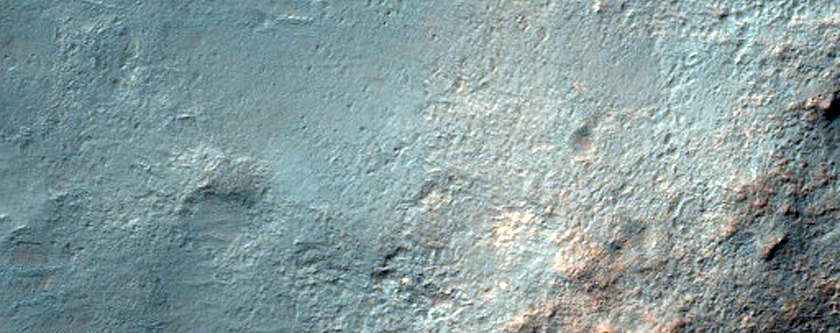 Channels North of Hellas Planitia
