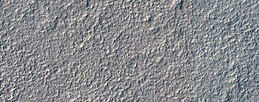 Candidate Recent Impact Site