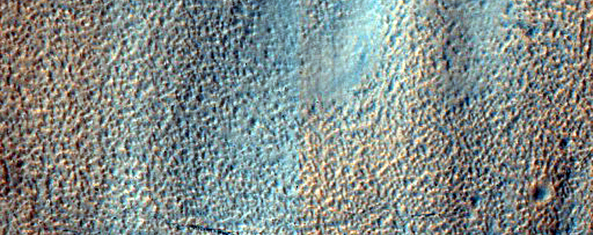 Terrain North of Bamberg Crater