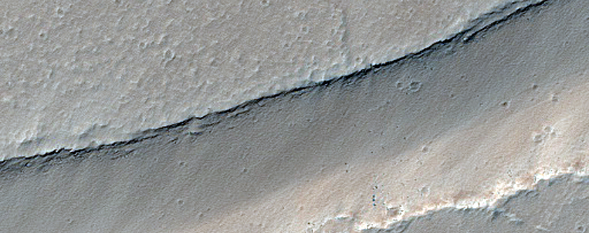 Terrain North of Noctis Fossae
