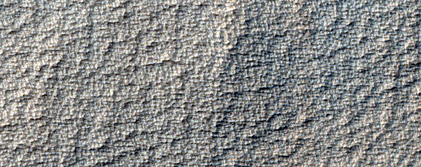 Terrain East of Nicholson Crater