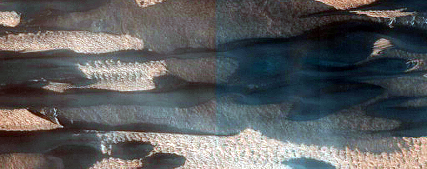 Chasma Boreale Dunes