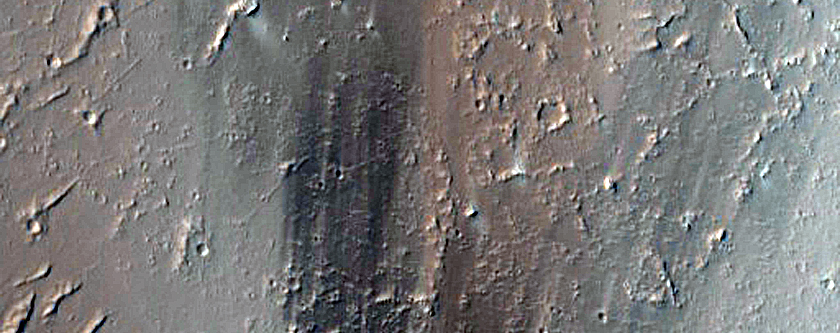 Plains East of Olympus Mons