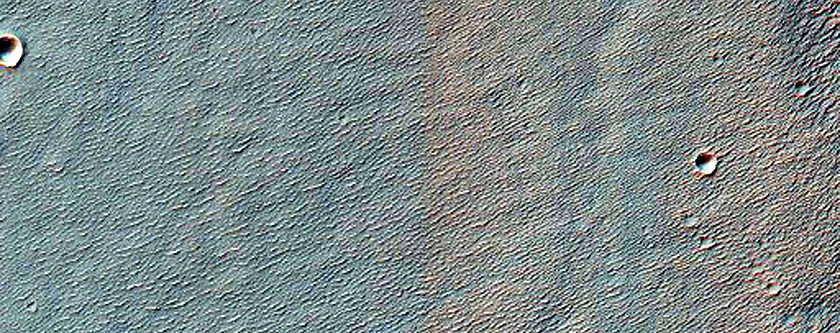 Alluvial Fans in Crater