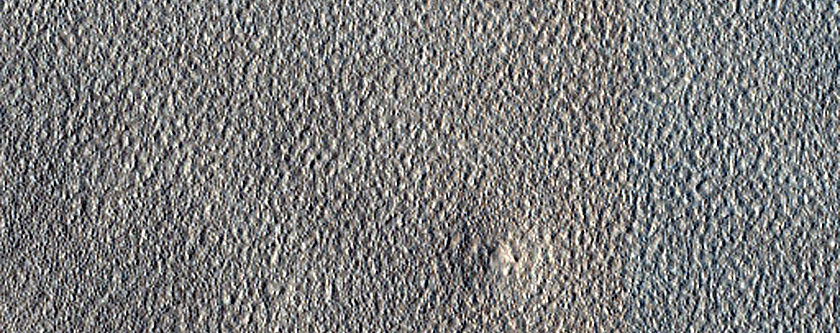 Terrain Southwest of Milankovic Crater