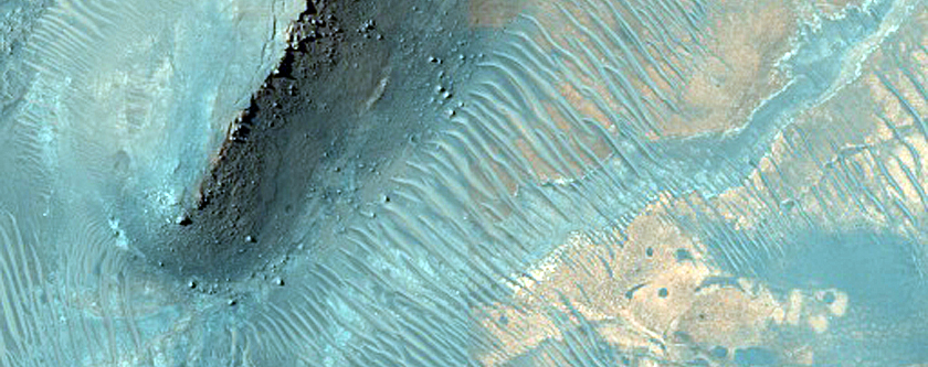 Monitor Slopes near Nili Fossae